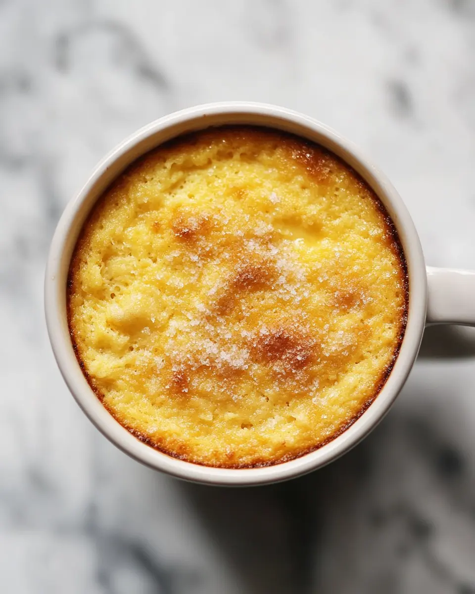 Mug Cornbread: The Cozy Microwave Bread You Didn’t Know You Needed 8 fluffy golden mug cornbread baked in microwave