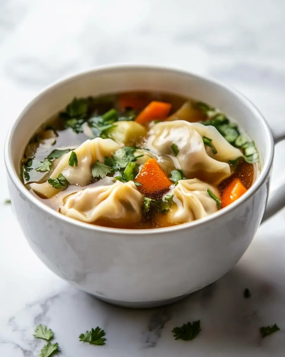 Dumpling Mug Bake Recipe: The Cozy 5-Minute Meal You’ll Crave Daily 8 healthy dumpling mug bake recipe with vegetables and broth