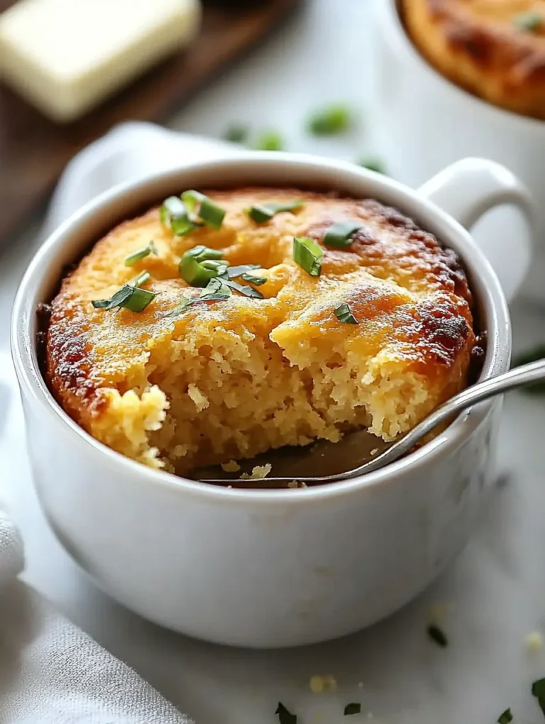 Mug Cornbread: The Cozy Microwave Bread You Didn’t Know You Needed 6 mug cornbread fresh from microwave
